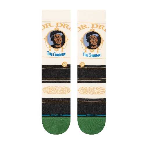 STANCE THE CHRONIC CREW SOCK Black