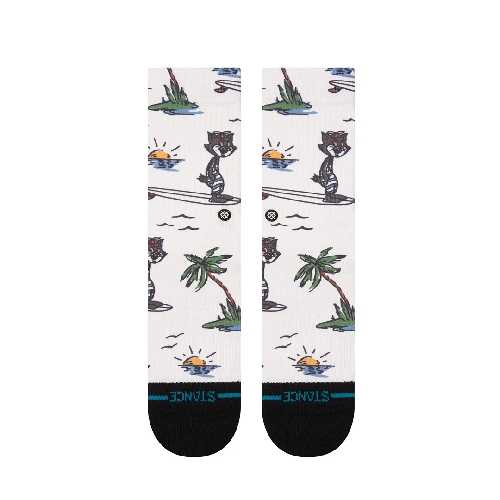 STANCE KOOL KATZ SURF CREW SOCK Canvas