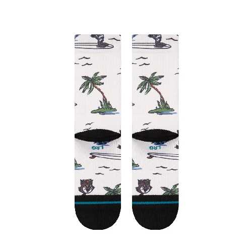 STANCE KOOL KATZ SURF CREW SOCK Canvas