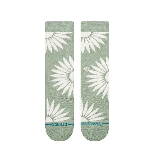 STANCE RADIAL BURST CREW SOCK Seagreen