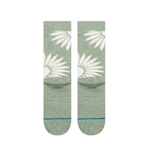 STANCE RADIAL BURST CREW SOCK Seagreen