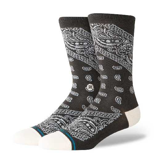 STANCE BARRIO CREW SOCK Washedblack