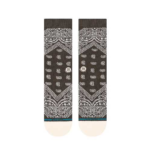 STANCE BARRIO CREW SOCK Washedblack