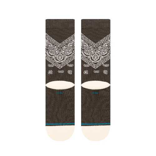 STANCE BARRIO CREW SOCK Washedblack