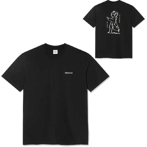 POLAR DUAL LIVING TEE Black