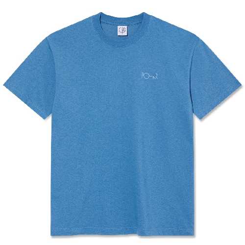 POLAR STROKE LOGO CONTRAST TEE French Blue