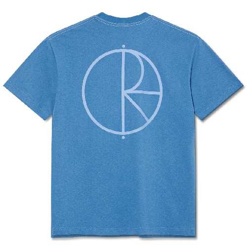 POLAR STROKE LOGO CONTRAST TEE French Blue