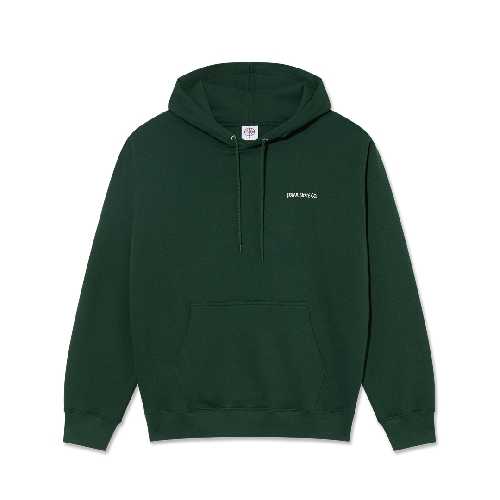 POLAR DUAL LIVING DAVE HOODIE Dark Green