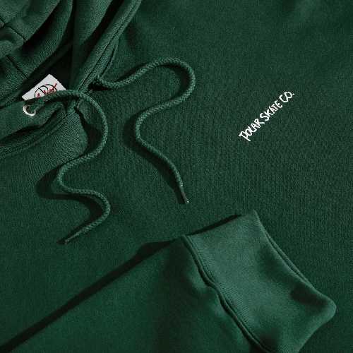 POLAR DUAL LIVING DAVE HOODIE Dark Green