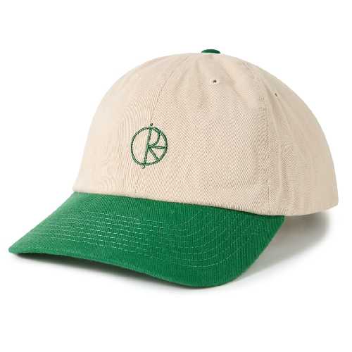 POLAR SAI STROKE LOGO CAP Ecru Green