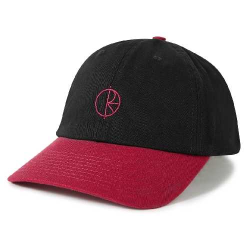 POLAR SAI STROKE LOGO CAP Black Redcurrant