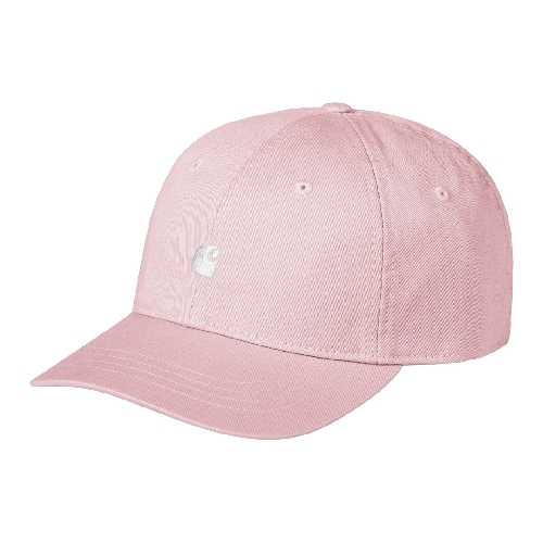 CARHARTT WIP MADISON LOGO CAP pink white