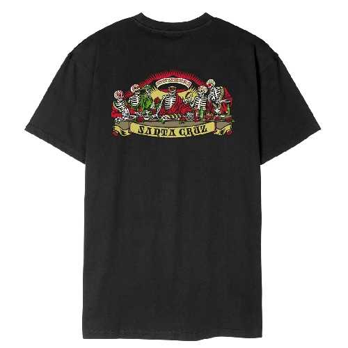 SANTA CRUZ GUZMAN DEAD DINERS TEE black