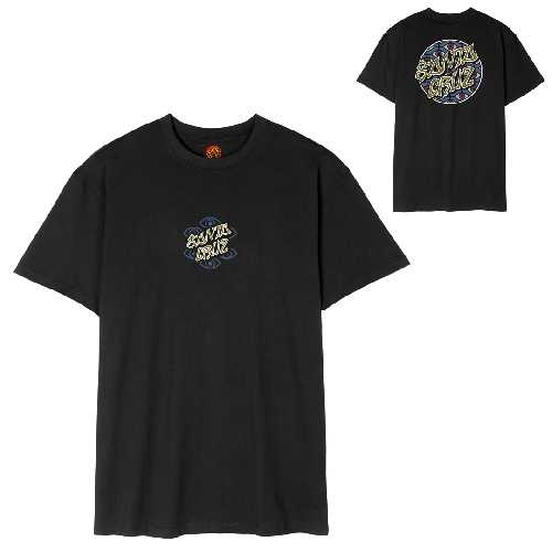 SANTA CRUZ SALBA EYES DOT TEE black