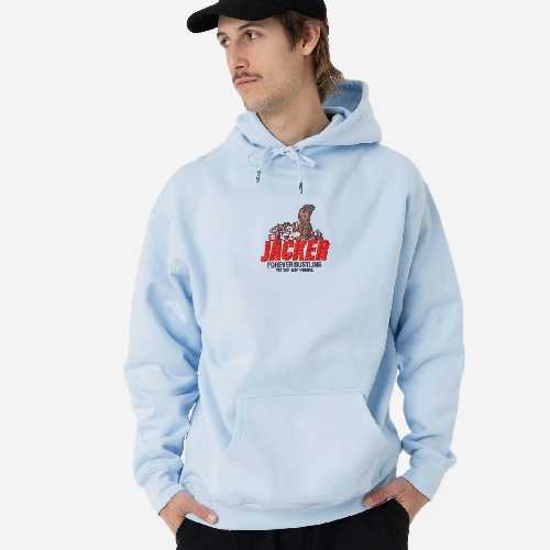 JACKER SQUIRREL GANG HOODIE blue