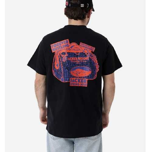 JACKER MAROQUIN BAG TEE black