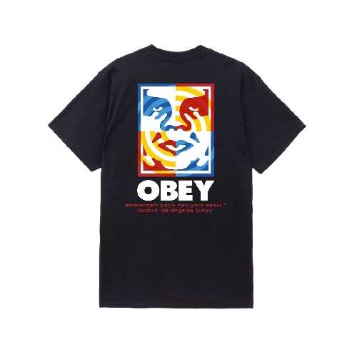 OBEY TARGET ICON TEE Black