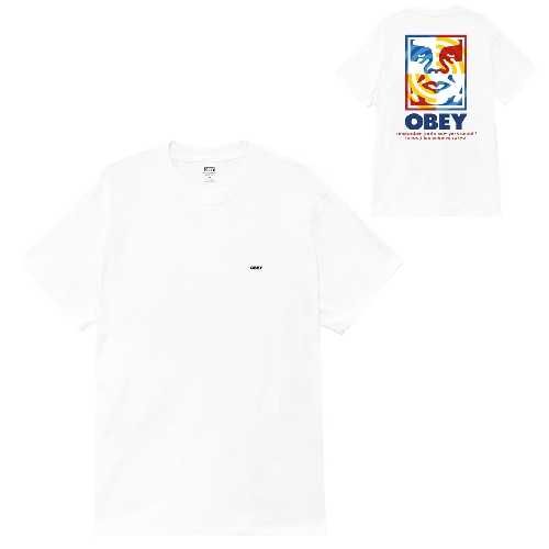 OBEY TARGET ICON TEE White