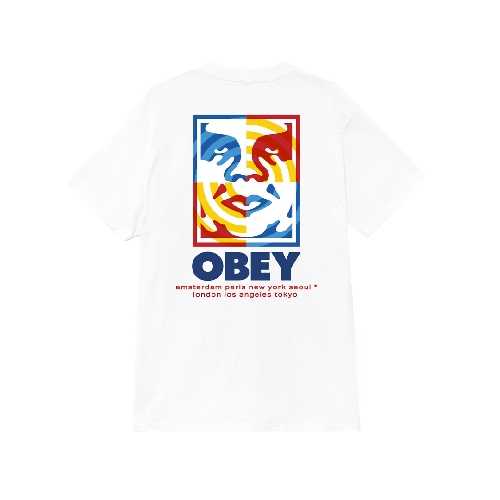 OBEY TARGET ICON TEE White