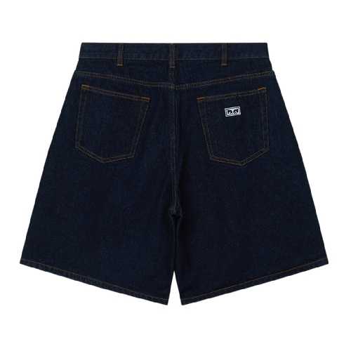 OBEY BIGWIG BAGGY DENIM SHORT Rinse indigo