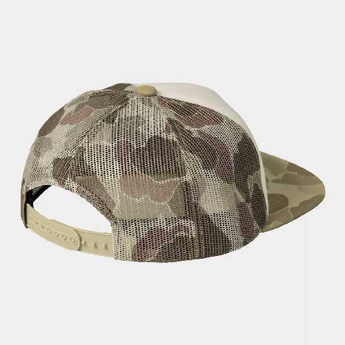 CARHARTT WIP GRAPHIC TRUCKER CAP camo duck desert white