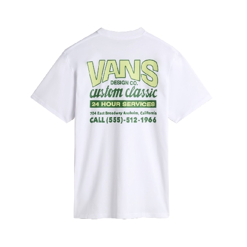 VANS SHOP FRONT TEE White