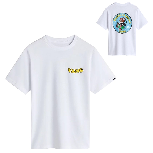 VANS HASTA LA SHAKA SS TEE BOYS White