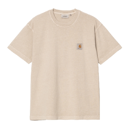 CARHARTT WIP NELSON TSHIRT fleur de sel garment dyed