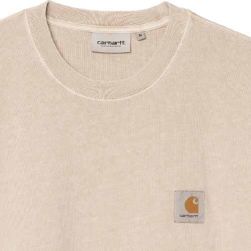 CARHARTT WIP NELSON TSHIRT fleur de sel garment dyed