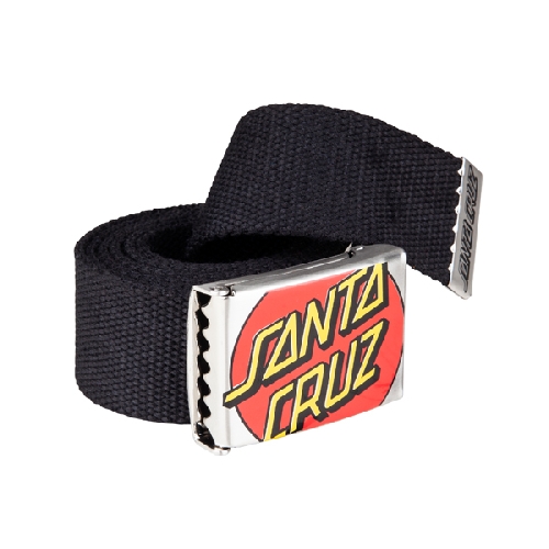 SANTA CRUZ CROP DOT BELT black