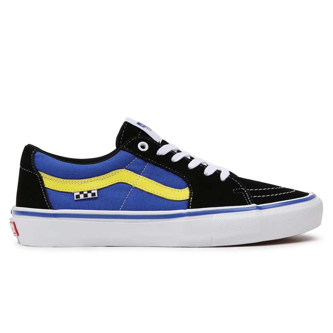 vans black blue red yellow